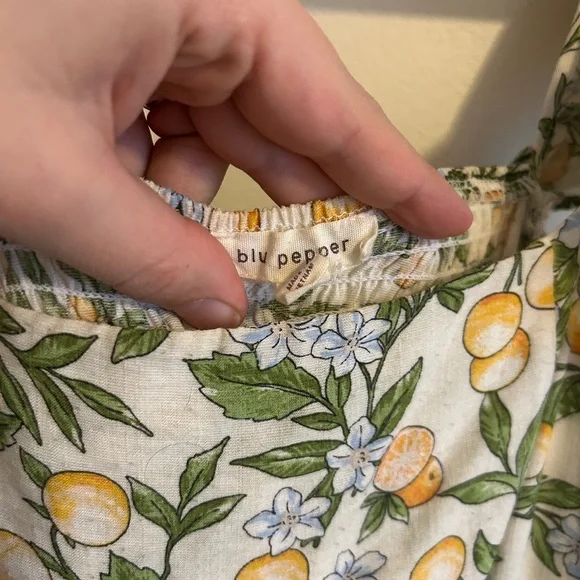 Blu Pepper Floral Ruffle Dress - Picture 4 of 6